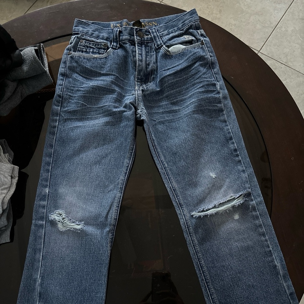U.S. Polo Assn. Men's Distressed Jeans
